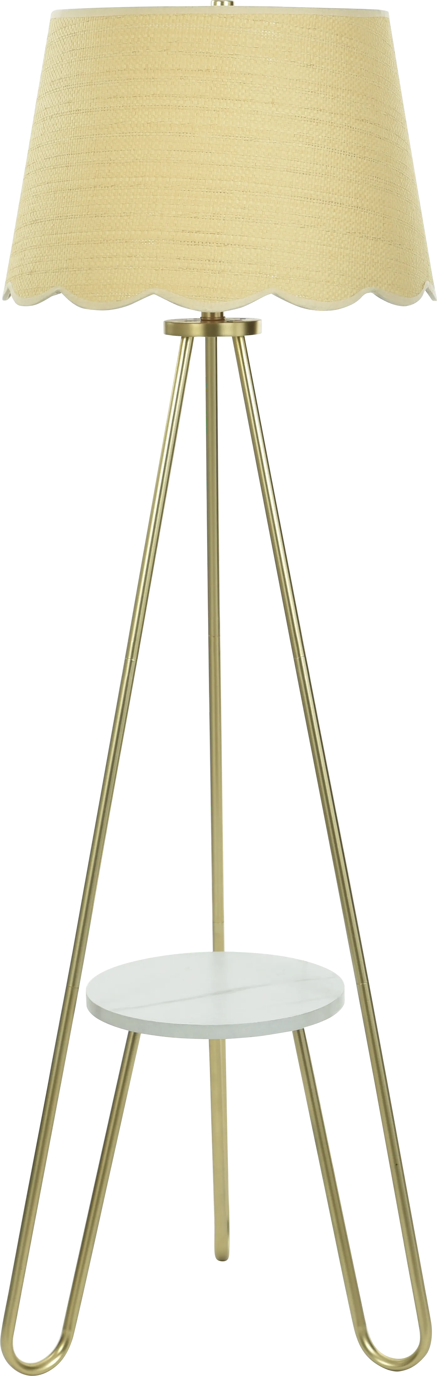 Kids Millie Gold Floor Lamp - Thumbnail - Image 1