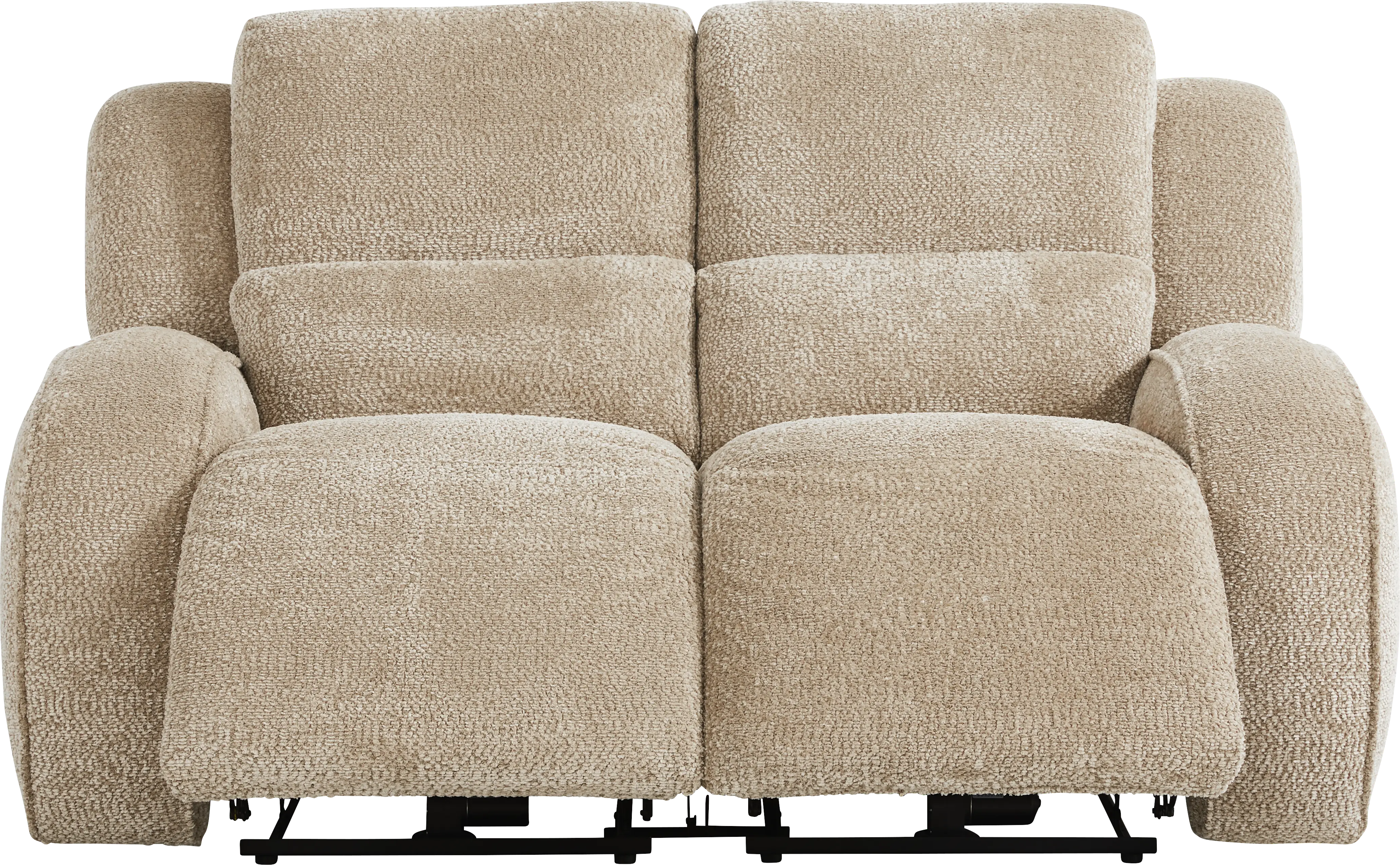 Crestwood Tan Reclining Loveseat - Thumbnail - Image 1