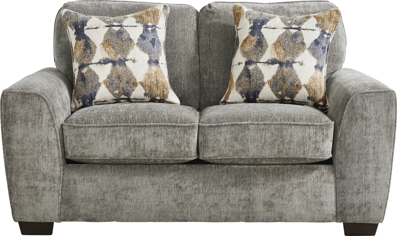 Wilcox Gray Loveseat