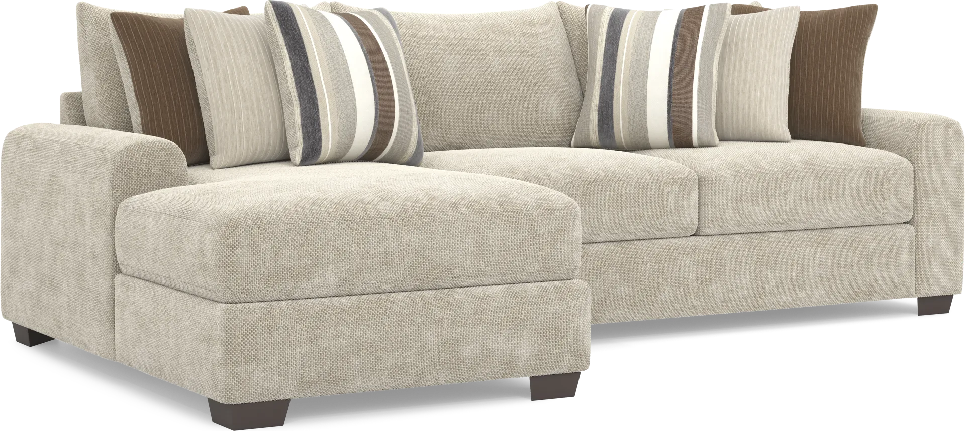Martin Brown 2 Pc Sectional - Image 1