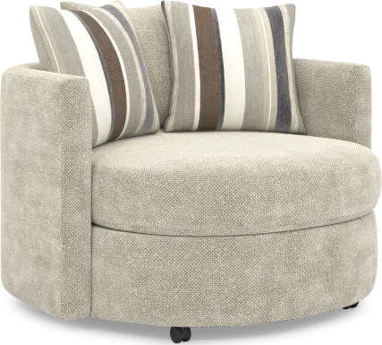 Martin Brown Swivel Chair