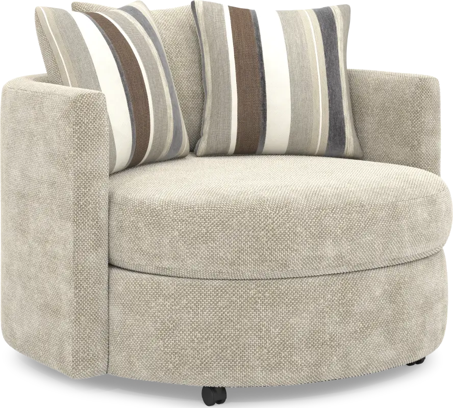 Martin Brown Swivel Chair