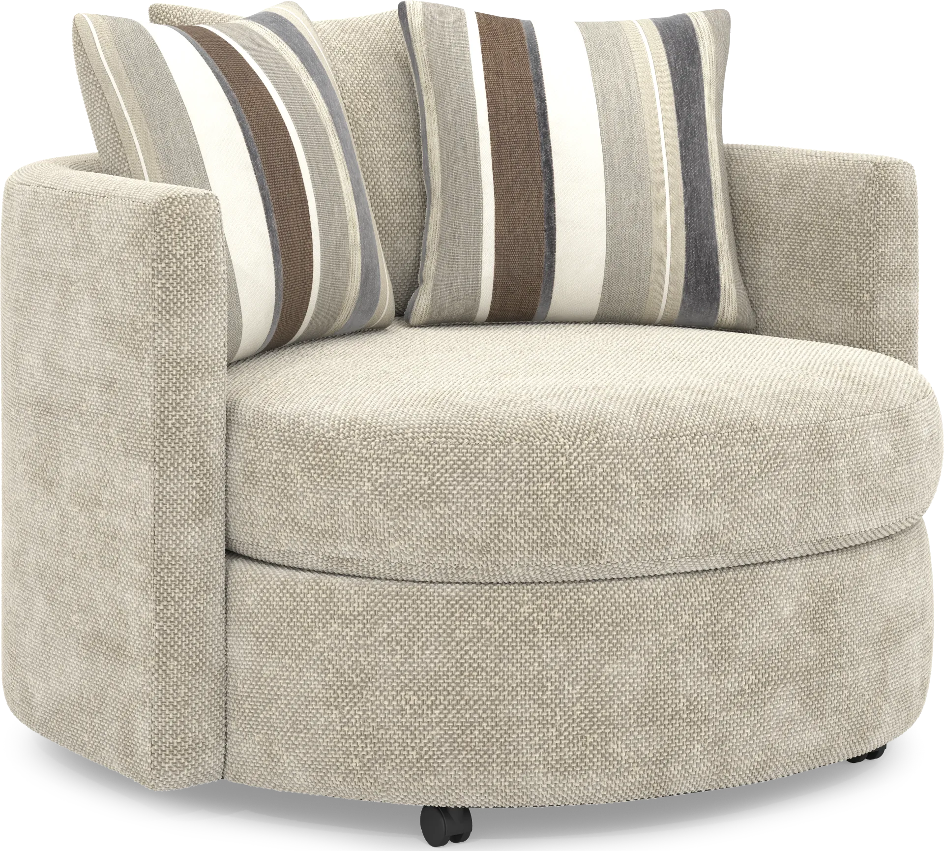 Martin Brown Swivel Chair - Image 1