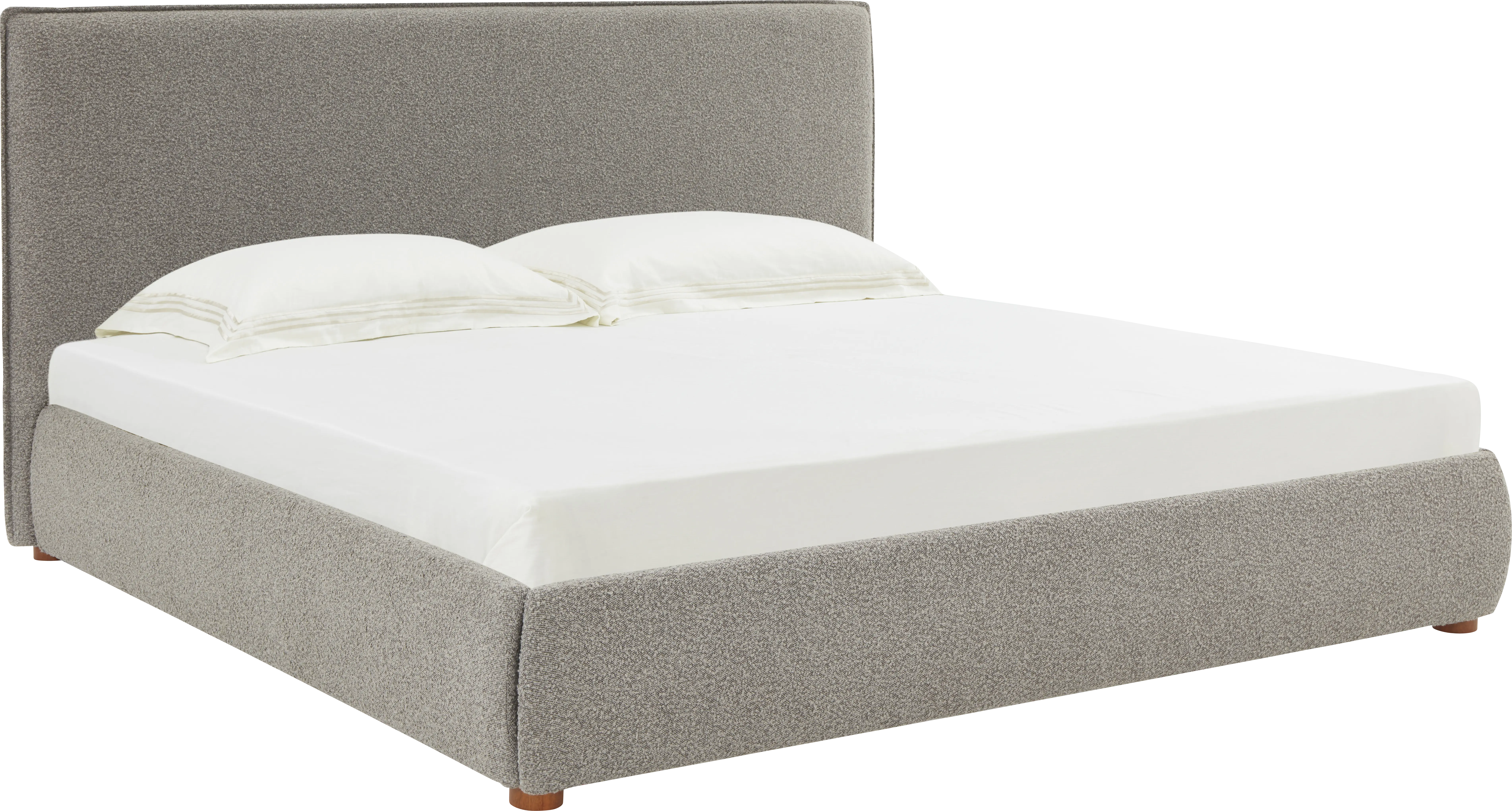 Tulli Gray King Bed - Thumbnail - Image 1