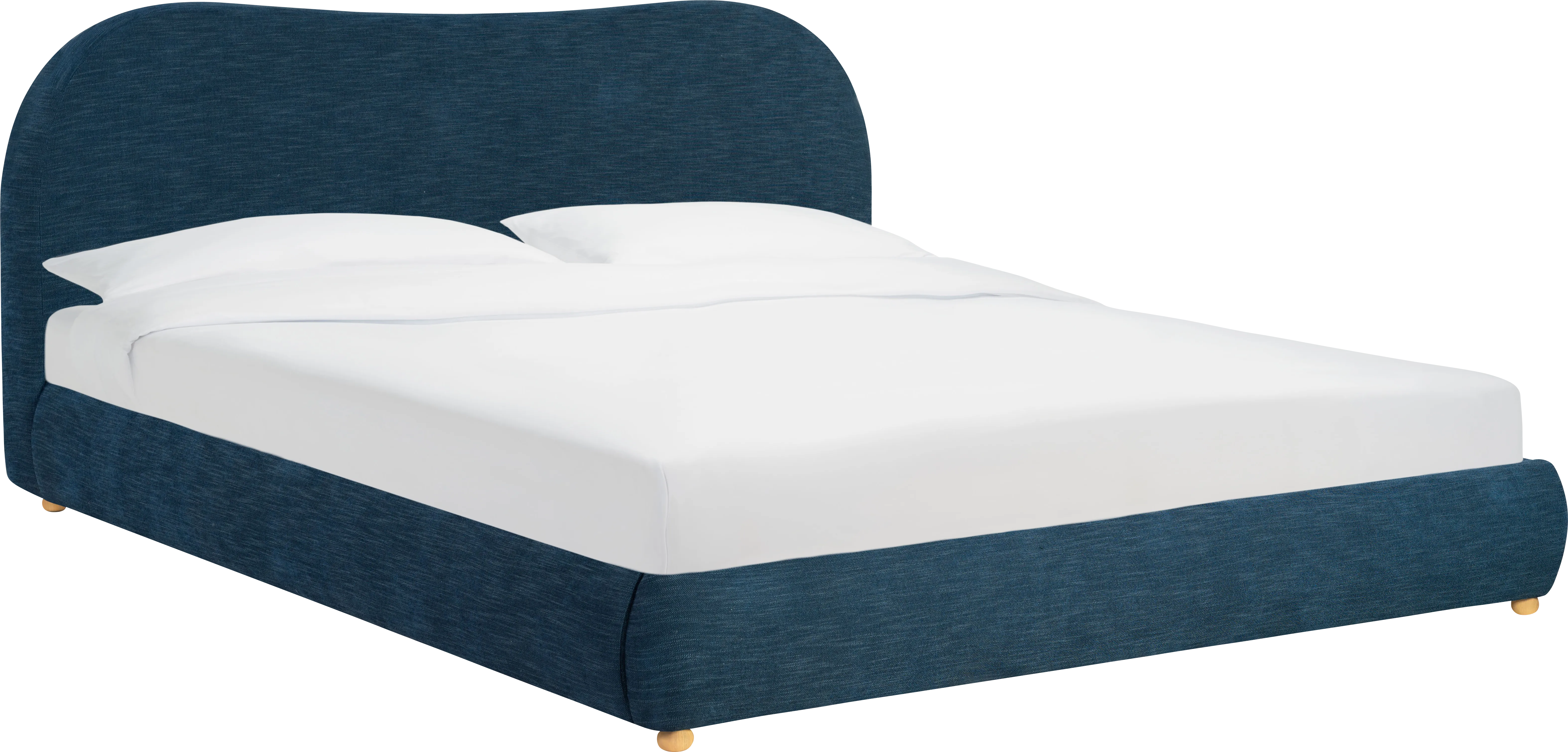 Cyur Navy King Bed - Thumbnail - Image 1