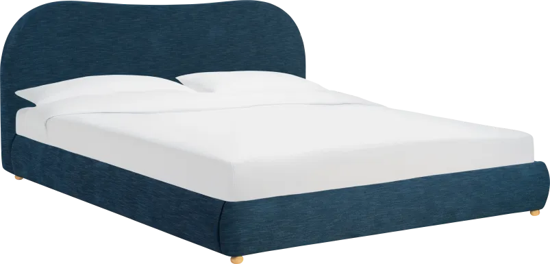 Cyur Navy King Bed