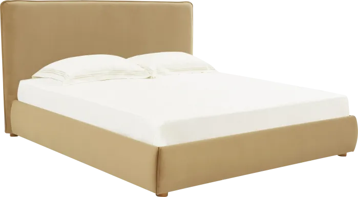 Tyer Tan King Bed