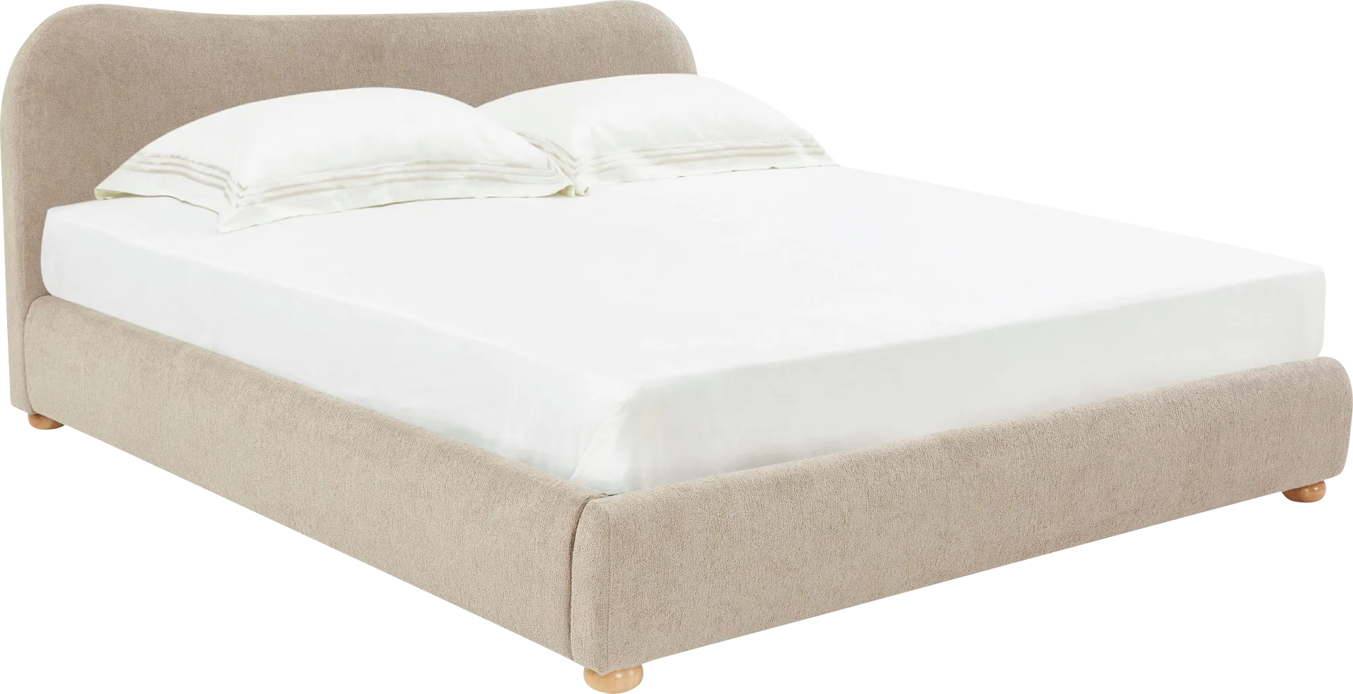 Nikket Light Brown King Bed - Image 1