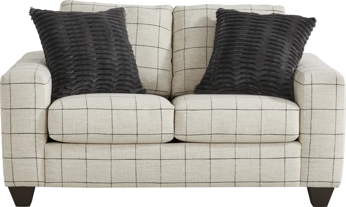 Melvern Rivers Rutherford Ii Rutherford 2 Pc Beige Woven Living Room Set With Sofa, Loveseat | Rooms ...