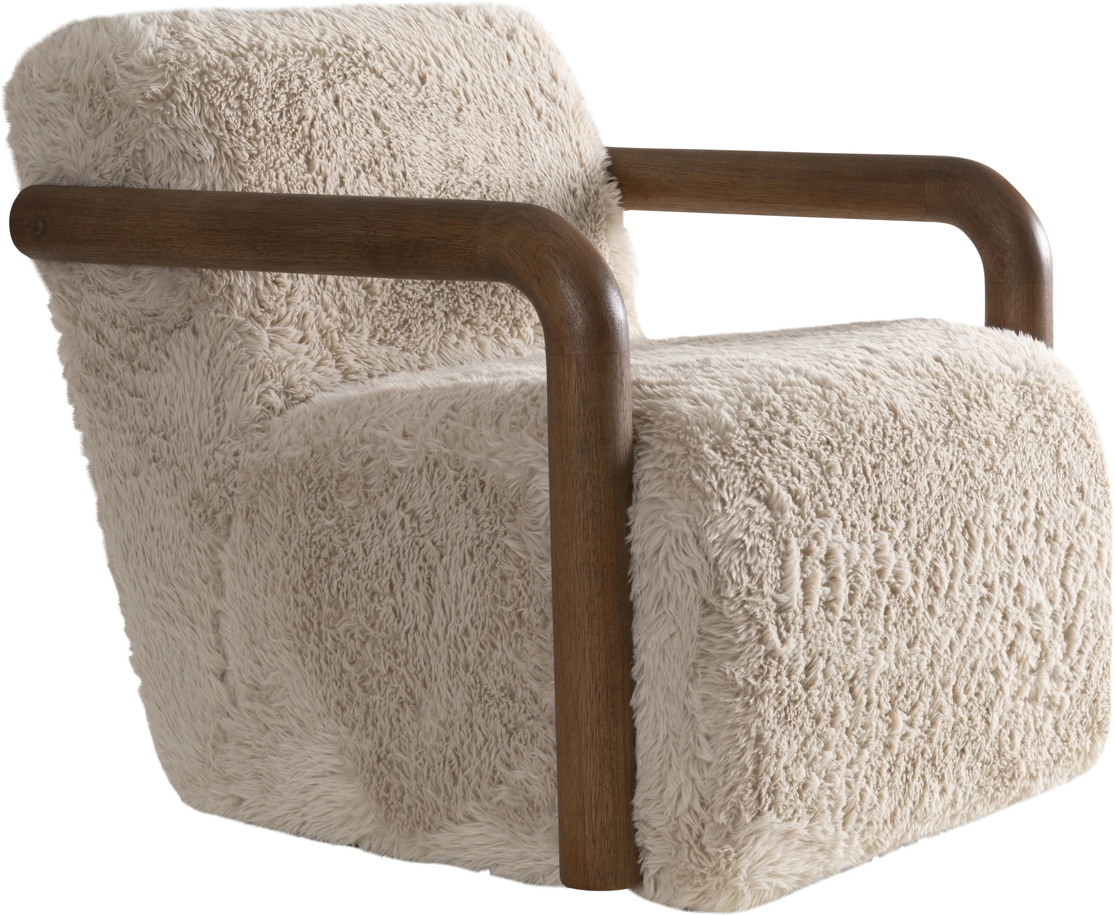 Tibet Beige Swivel Chair - Image 1