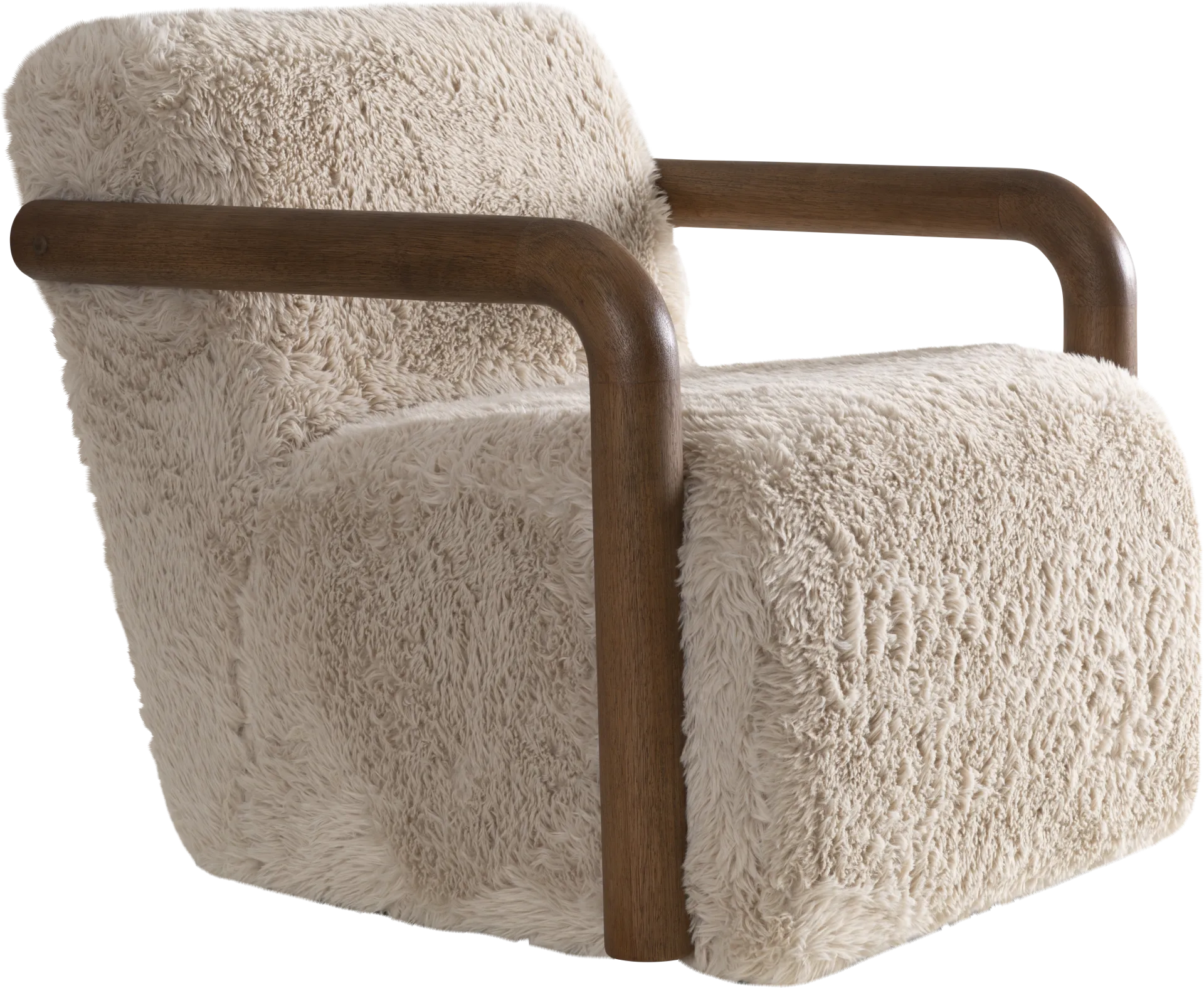 Tibet Beige Swivel Chair - Image 1