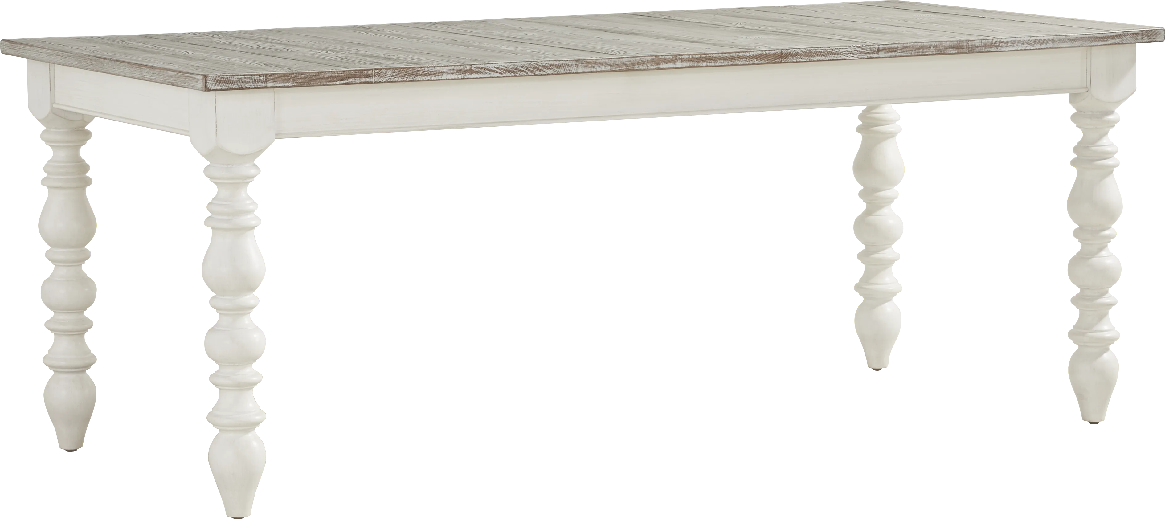 Lainey Cottage White Dining Table - Thumbnail - Image 1