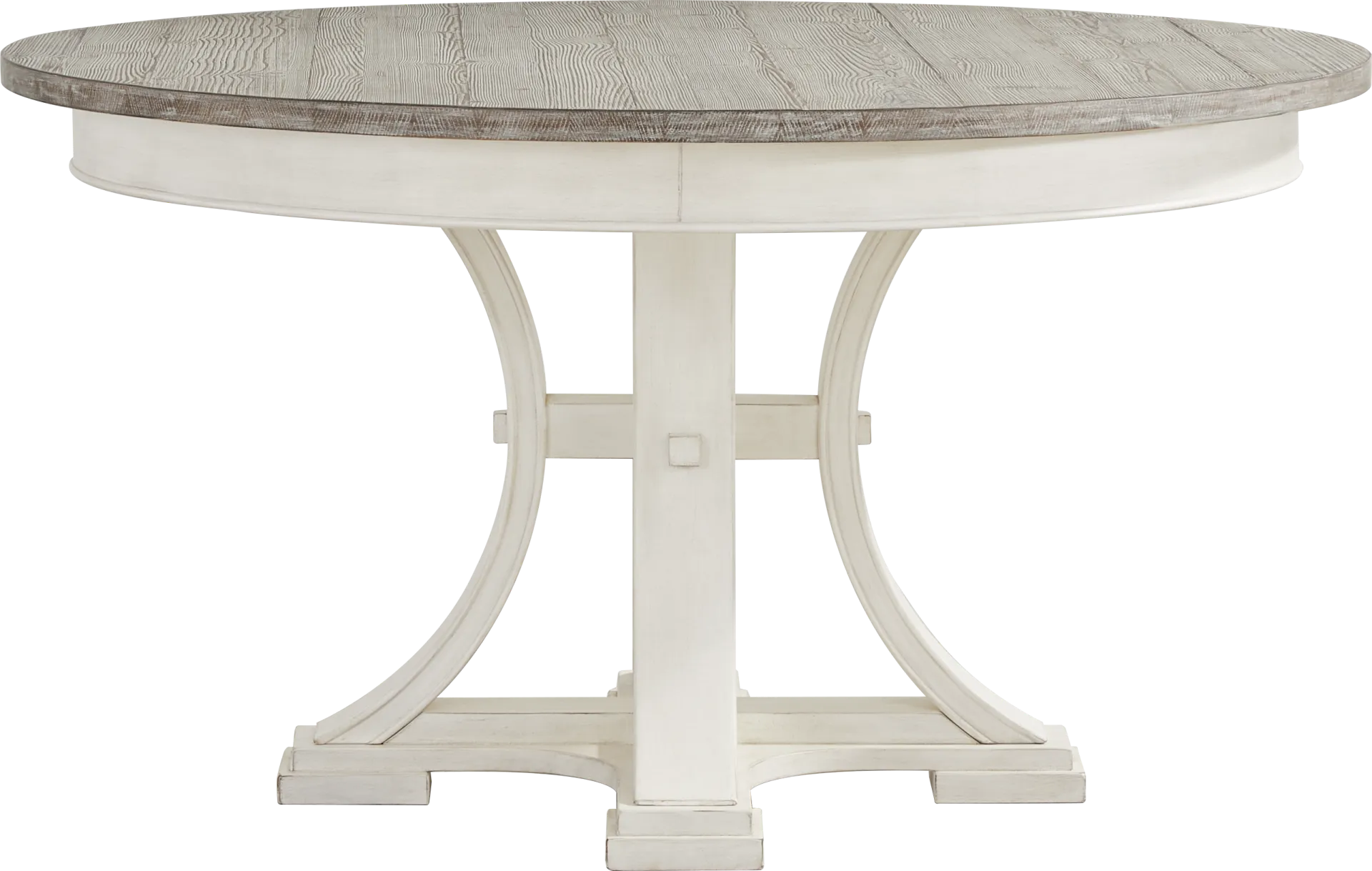 Lainey Cottage White Round Dining Table - Image 2