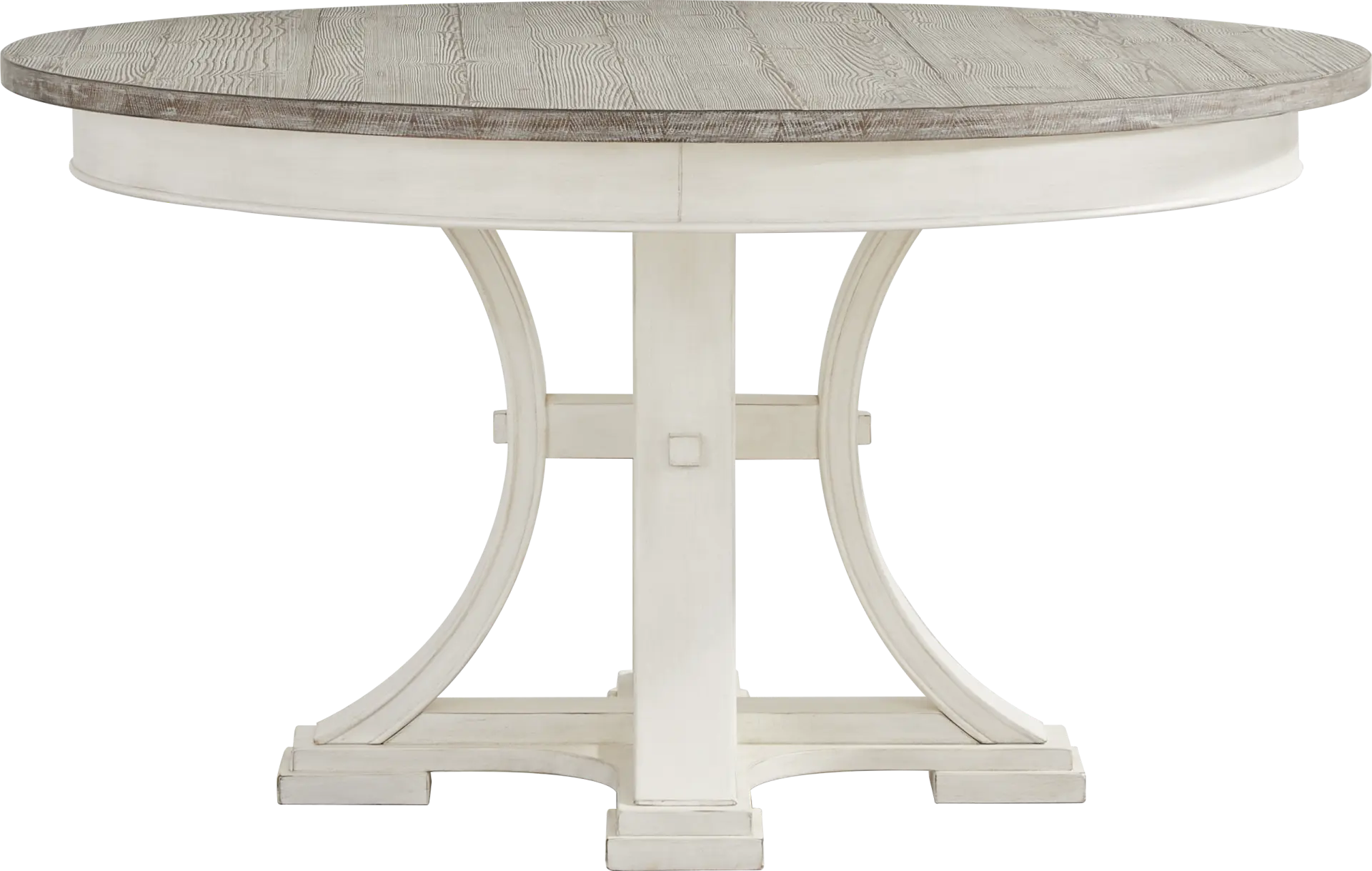 Lainey Cottage White Round Dining Table