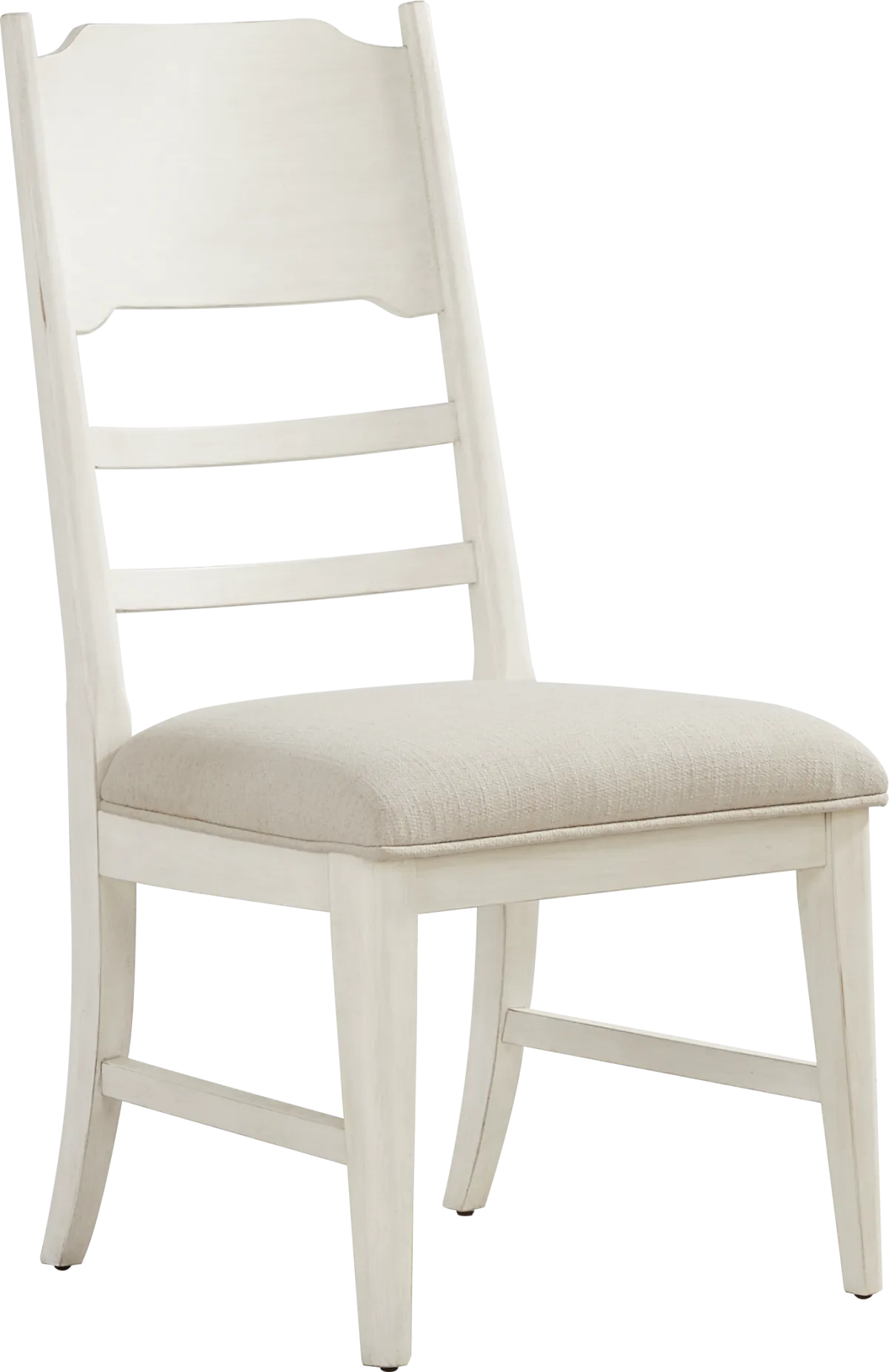 Lainey Cottage 5 Pc White Dining Room Set With Dining Table, Ladder ...