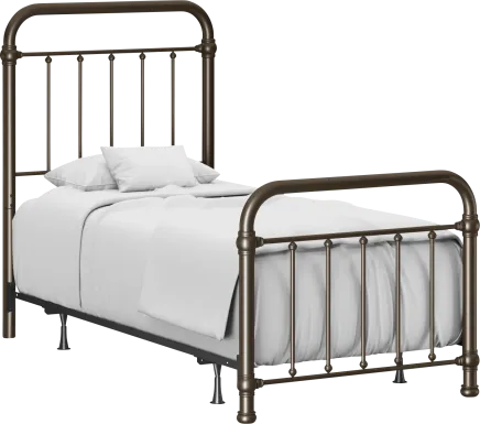 Aileene Bronze Twin Bed