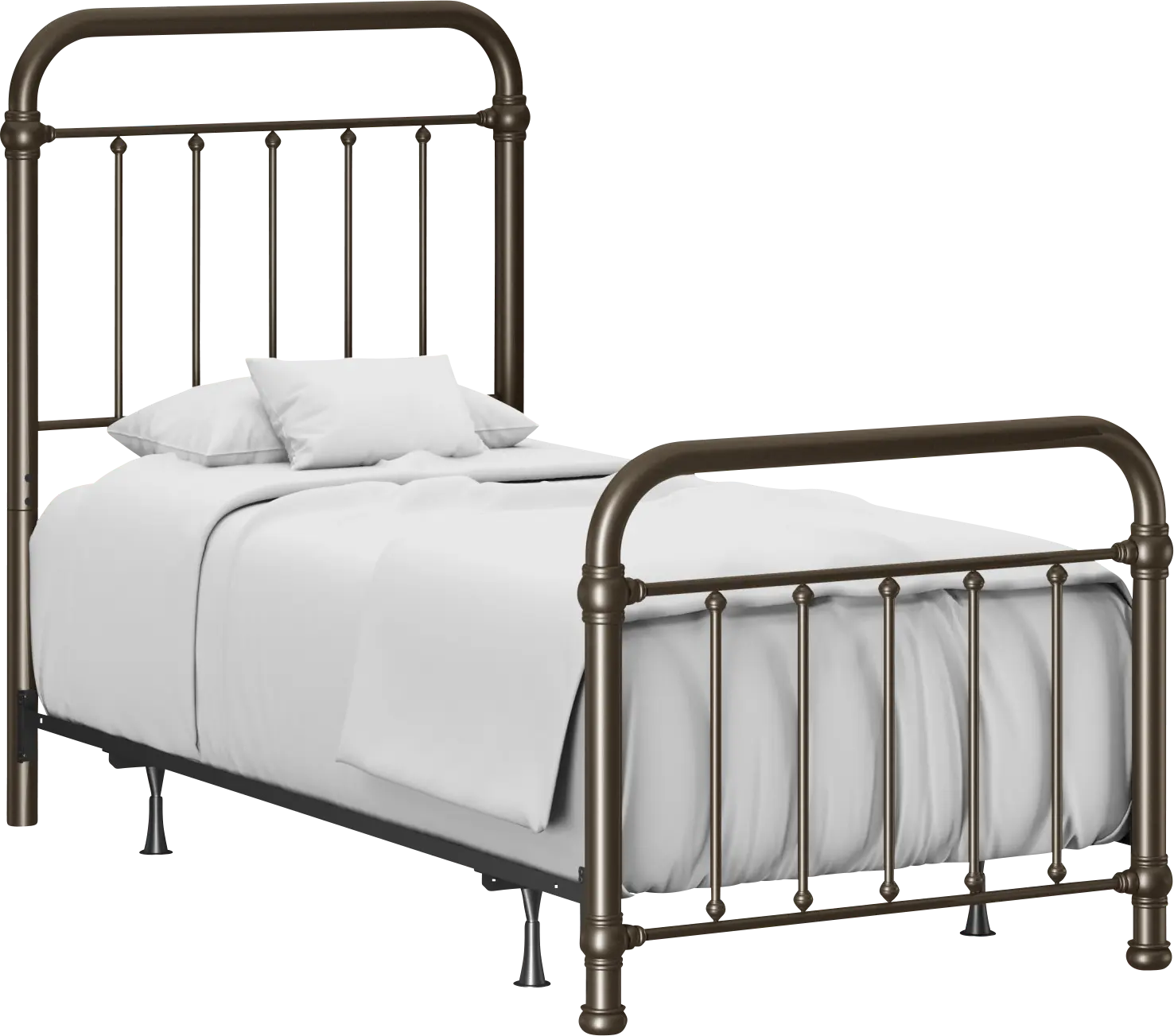 Aileene Bronze Twin Bed