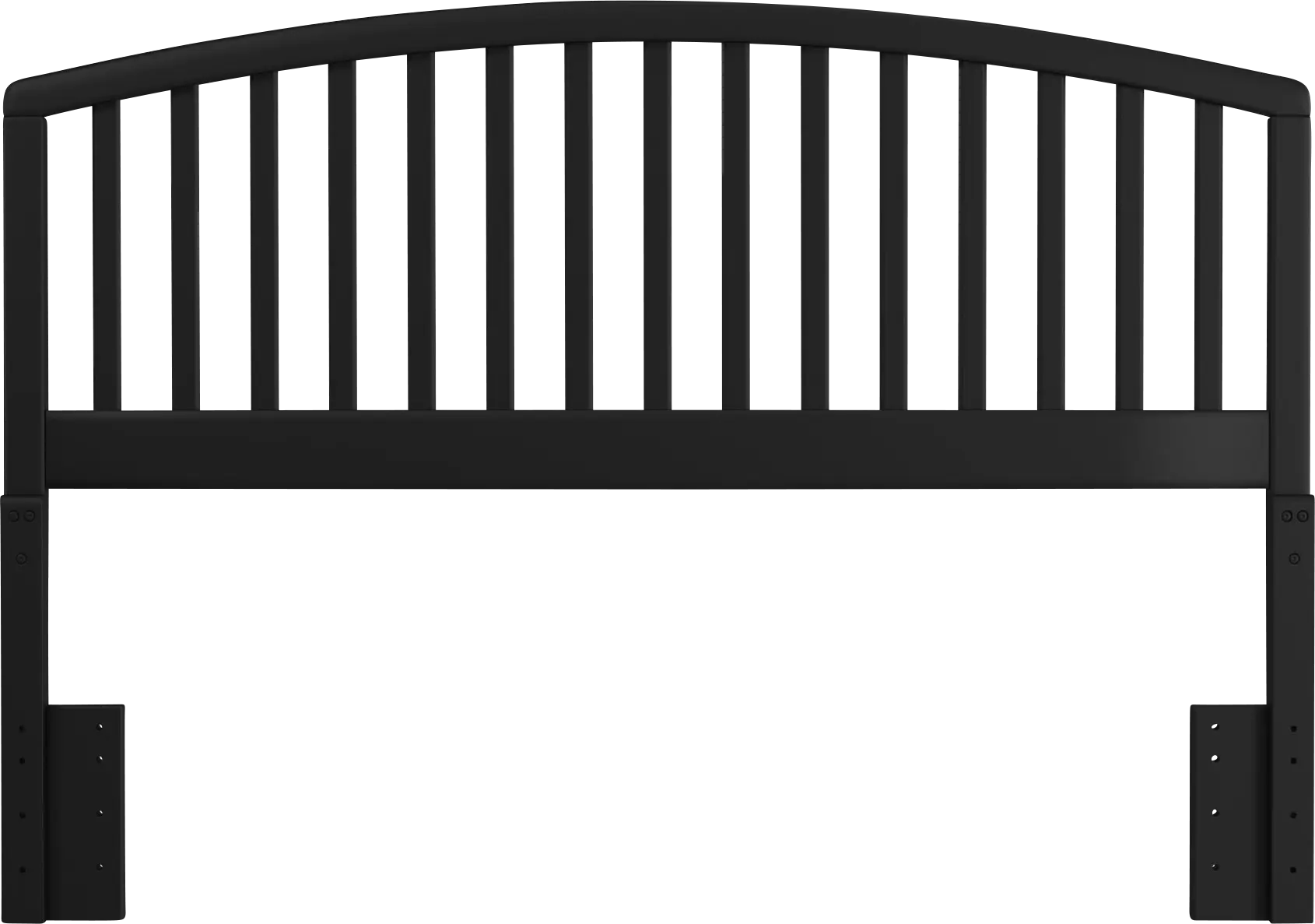 Daniva Black Full/Queen Headboard