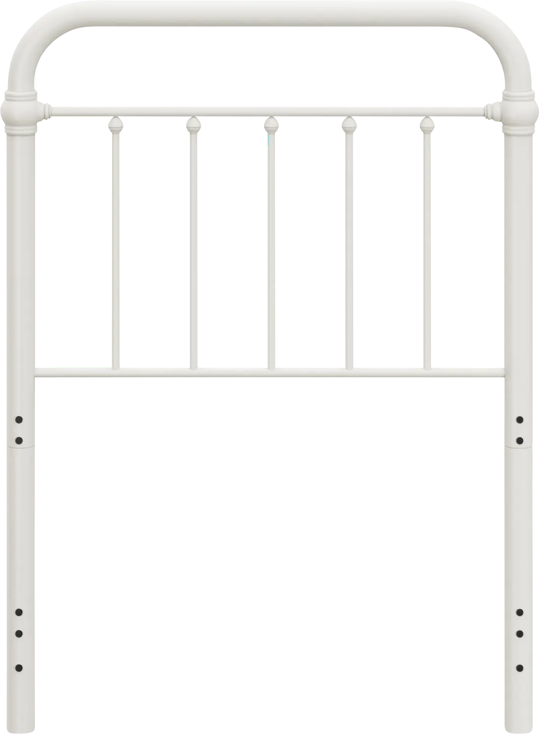Leveni White Twin Headboard