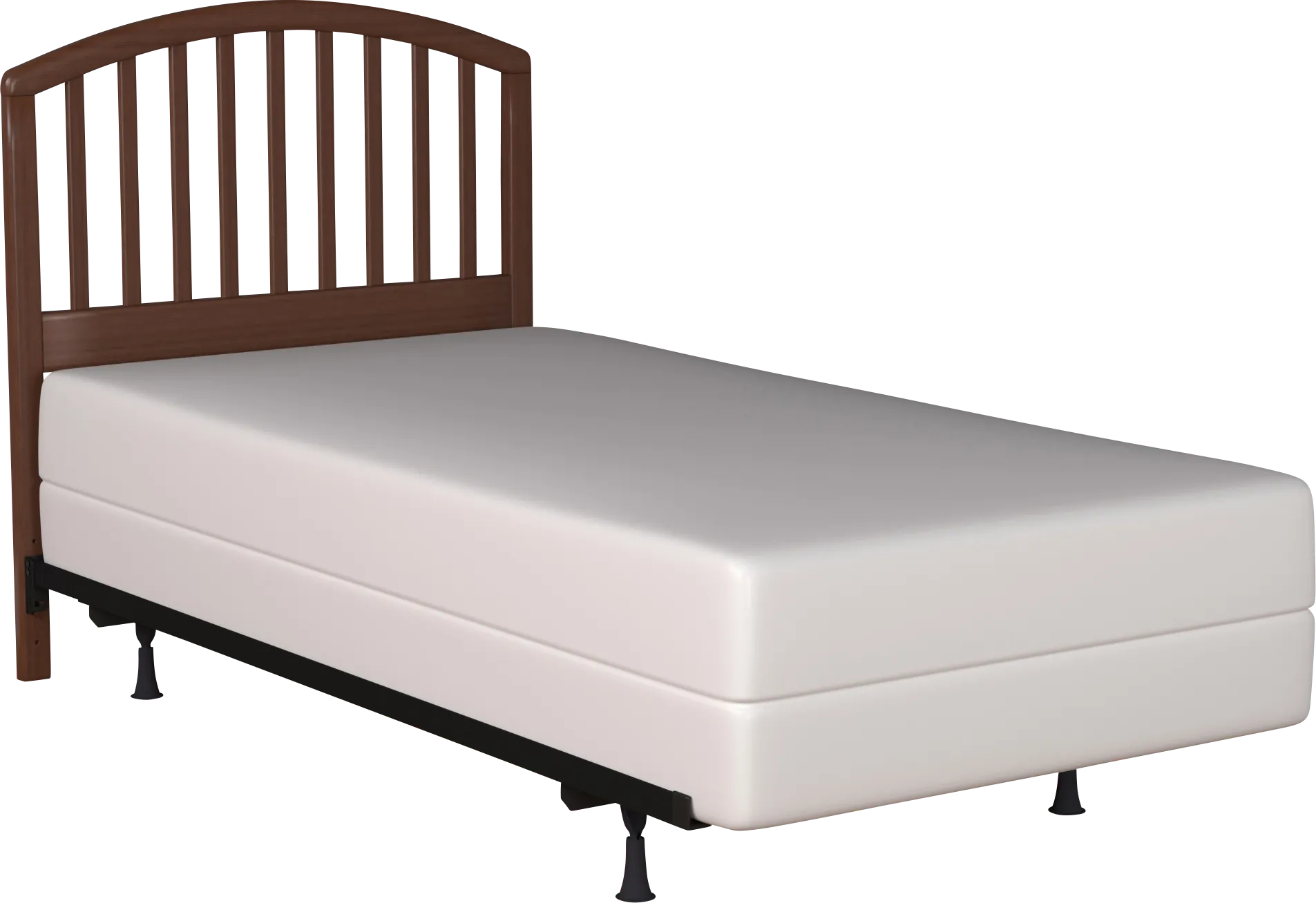 Daniva Dark Brown Twin Headboard - Thumbnail - Image 1