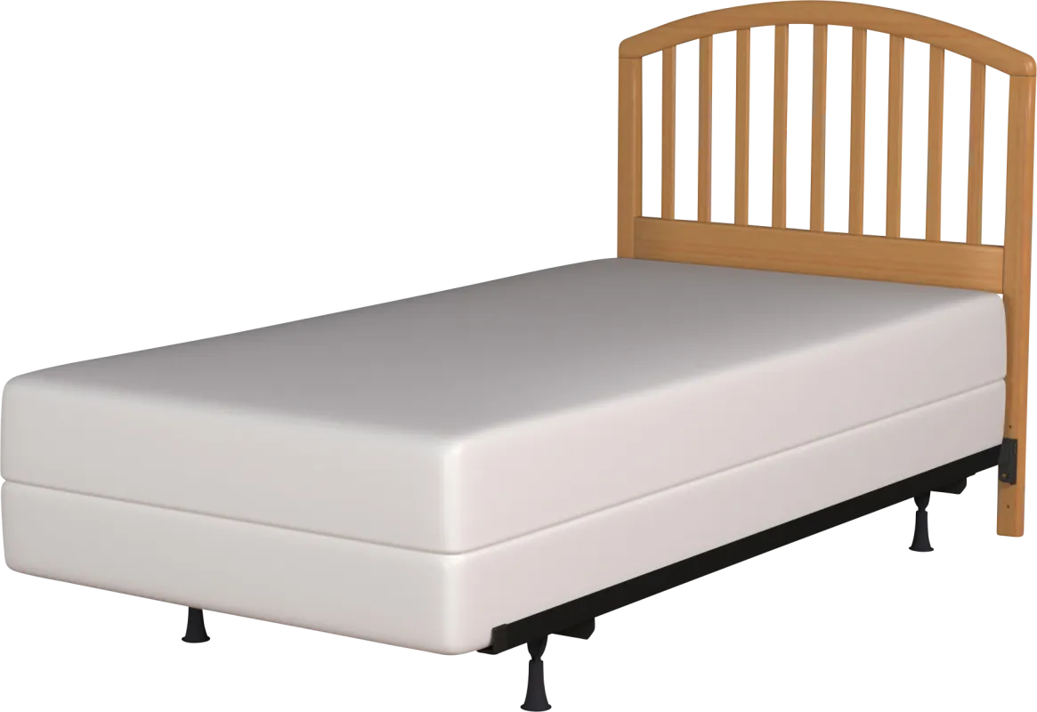 Daniva Light Brown Twin Headboard