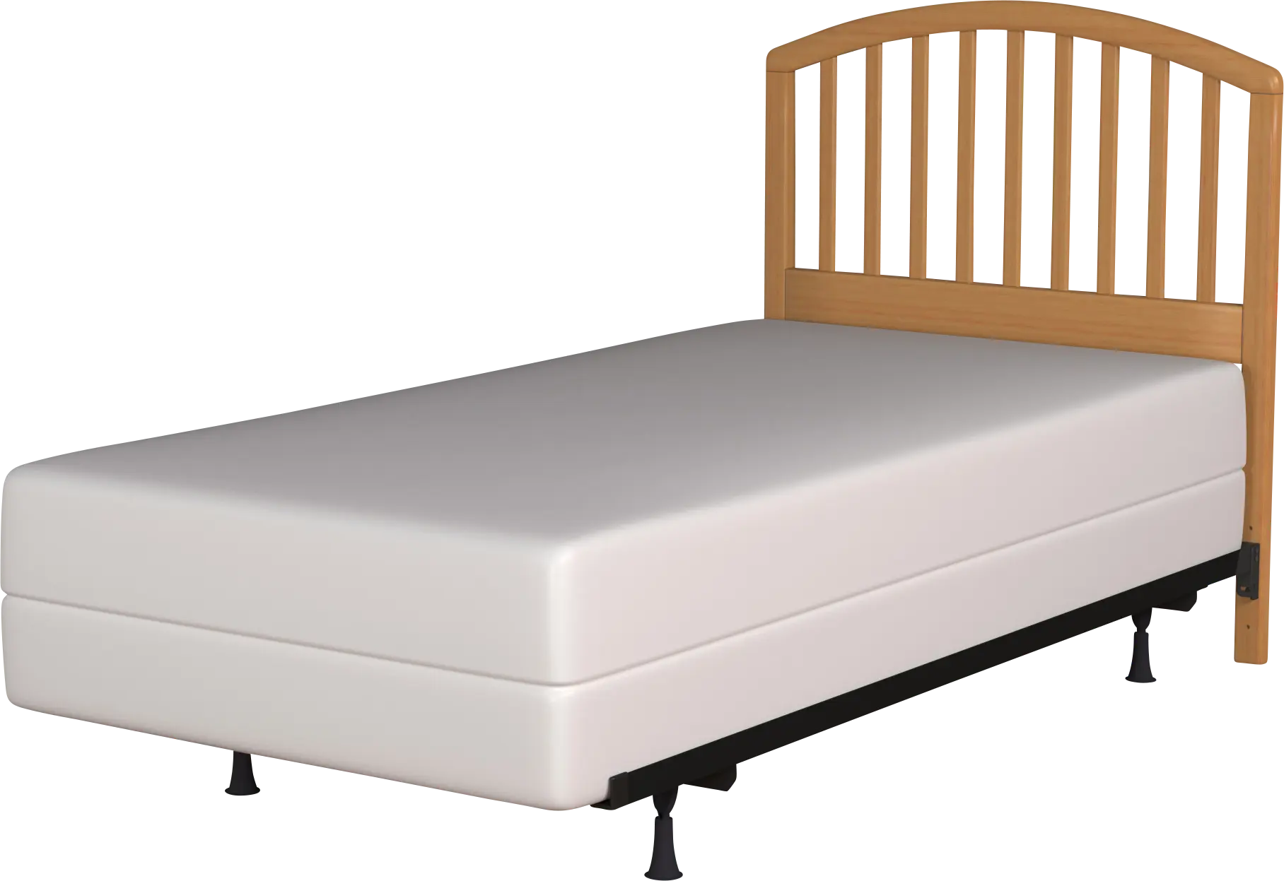 Daniva Light Brown Twin Headboard
