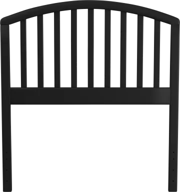 Daniva Black Twin Headboard