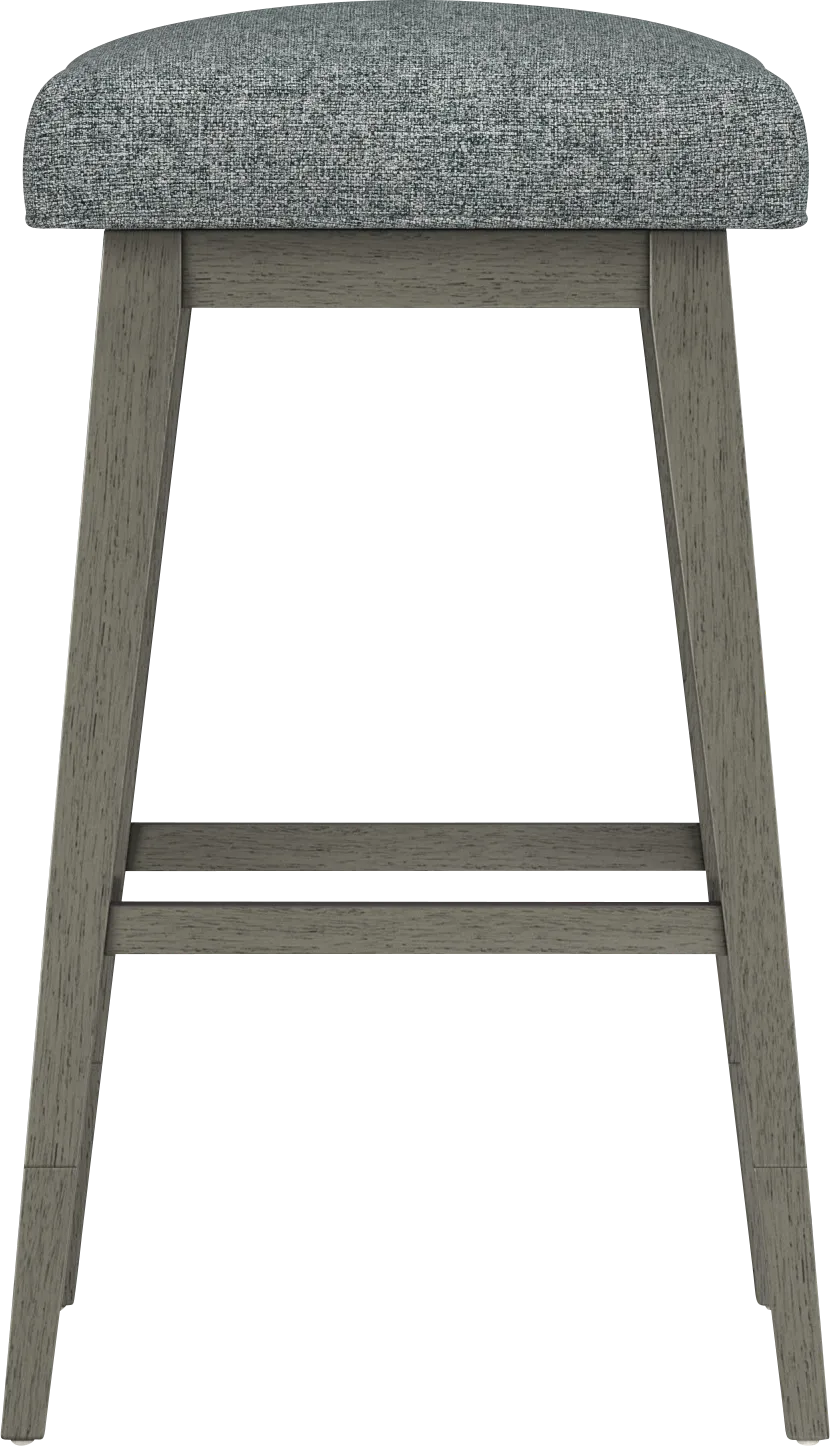 Atalifo Gray Counter Height Adjustable Stool - Thumbnail - Image 1