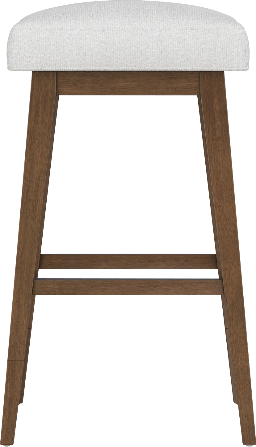 Atalifo White Counter Height Adjustable Stool - Thumbnail - Image 1