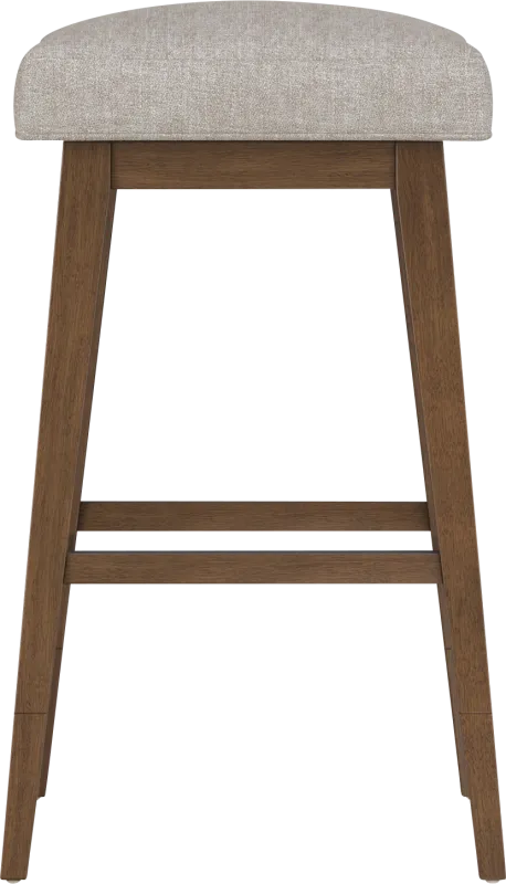 Atalifo Beige Counter Height Adjustable Stool