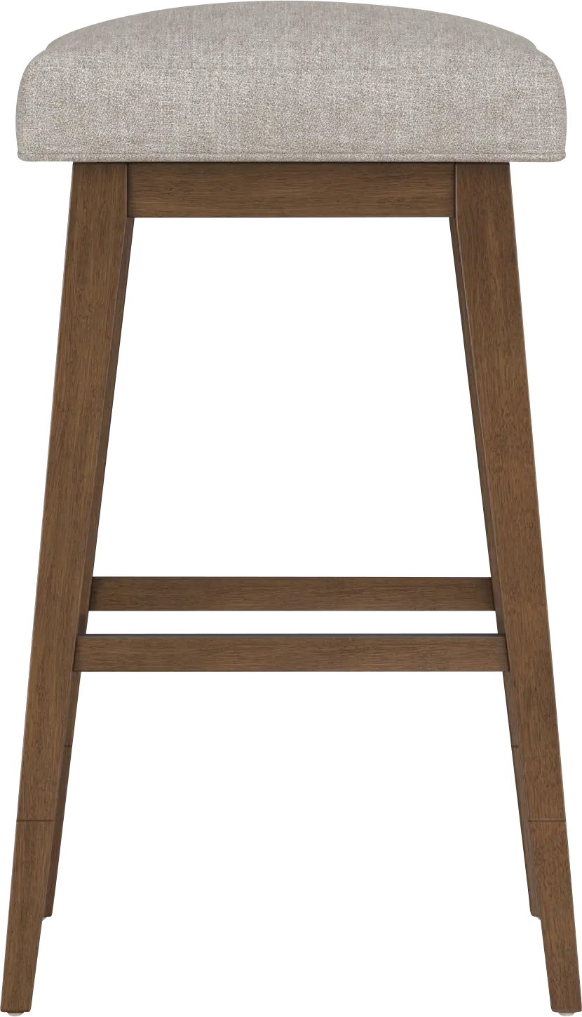 Atalifo Beige Counter Height Adjustable Stool