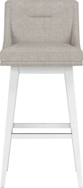 Amenophis Beige Counter Height Adjustable Stool