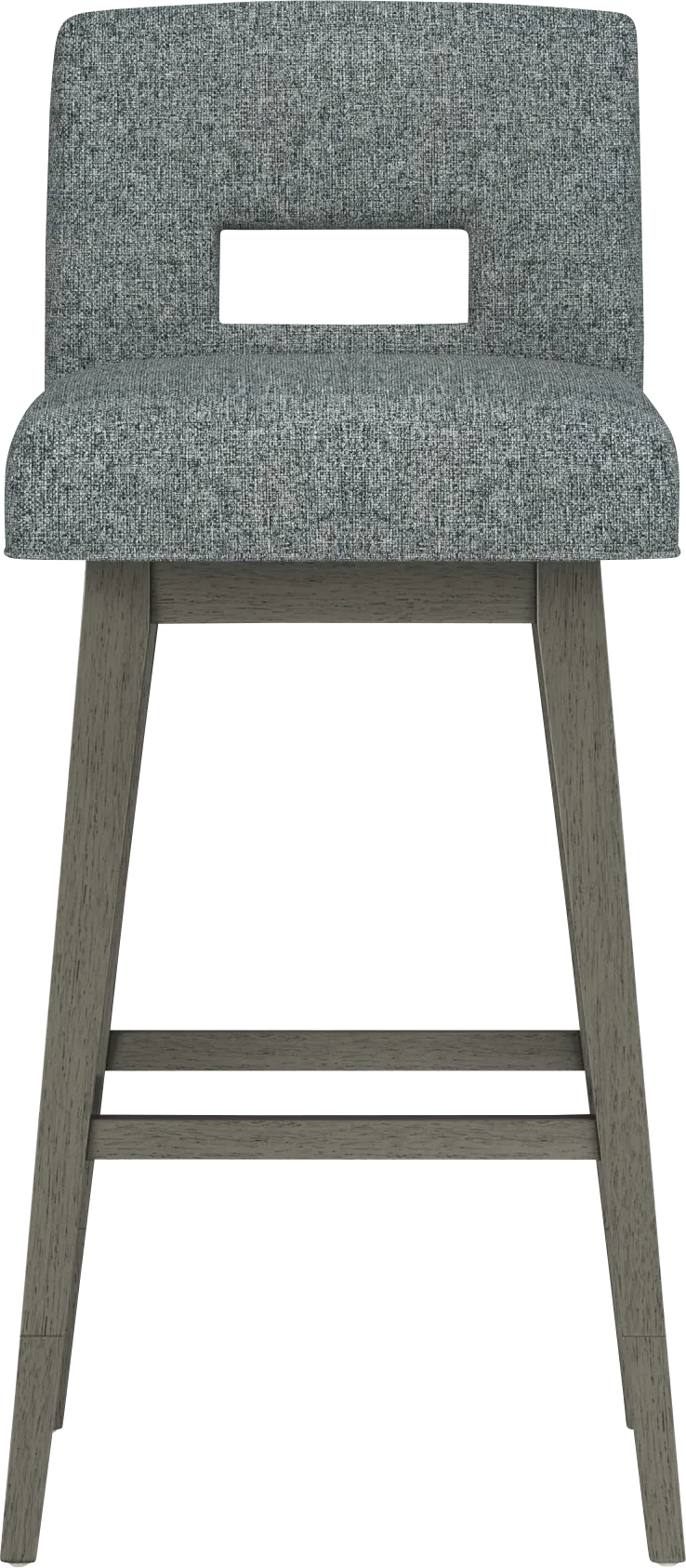 Jaek Gray Counter Height Adjustable Stool - Thumbnail - Image 1