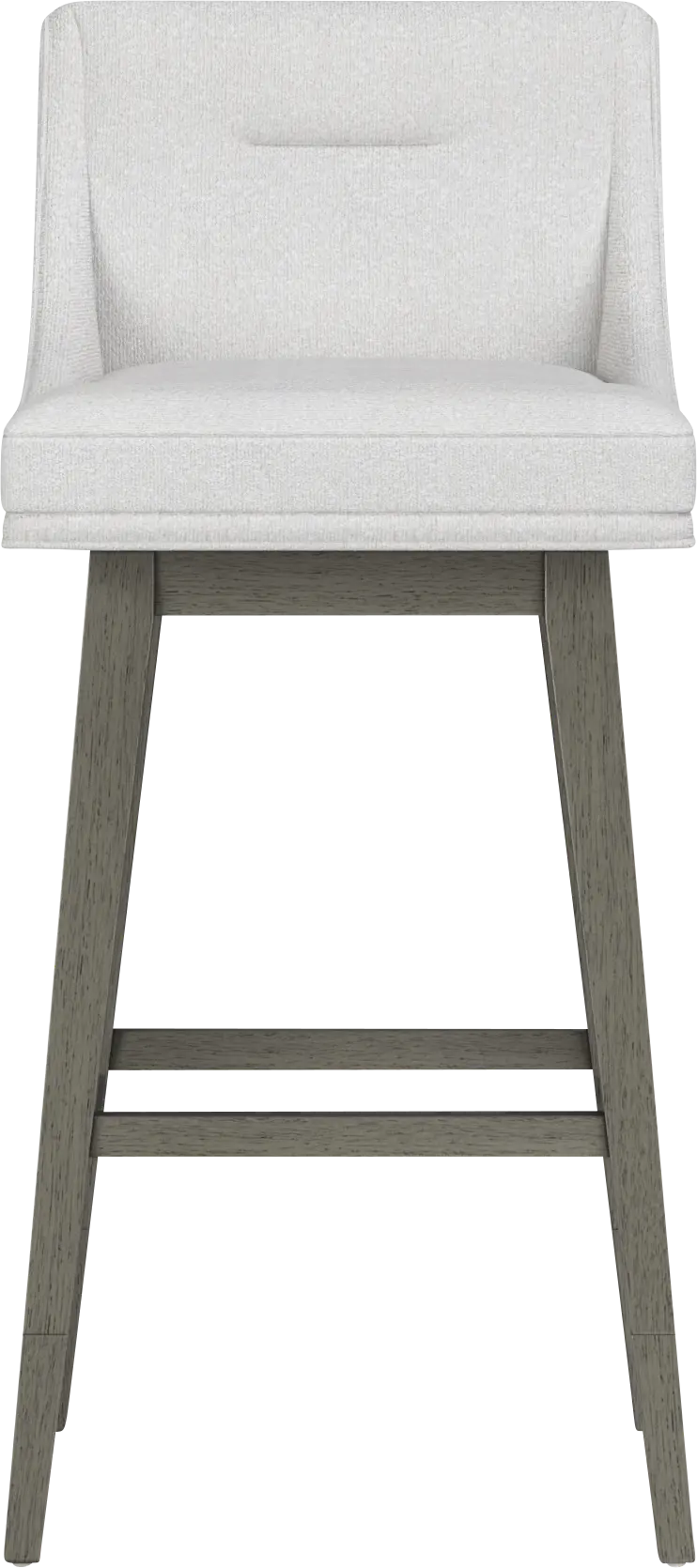 Amenophis White Counter Height Adjustable Stool