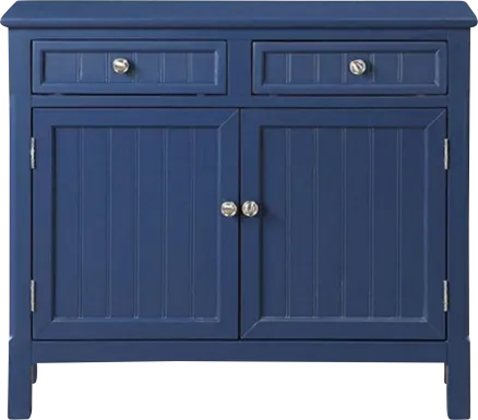 Jaedon Blue Accent Cabniet