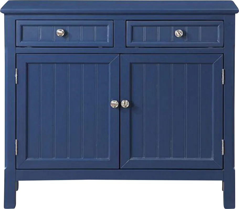 Jaedon Blue Accent Cabniet