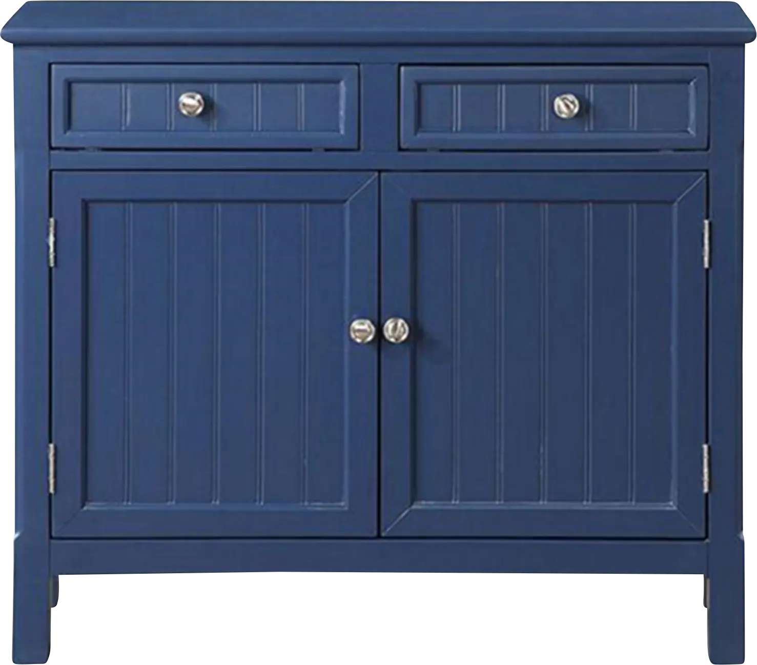 Jaedon Blue Accent Cabniet