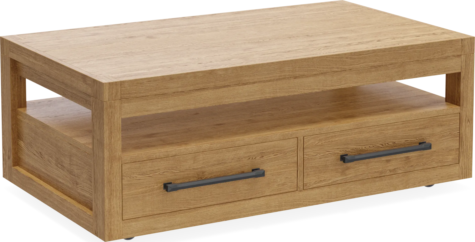 Ithaca Natural Lift-Top Cocktail Table - Image 1