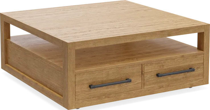 Ithaca Natural Square Cocktail Table