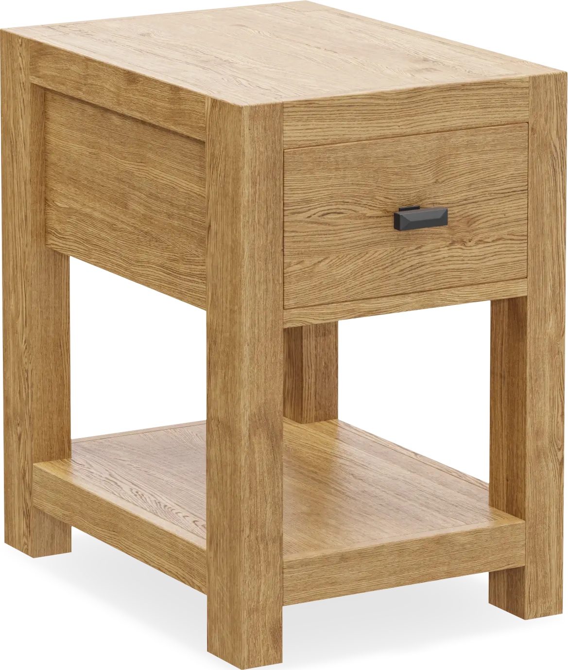Ithaca Natural Chairside Table