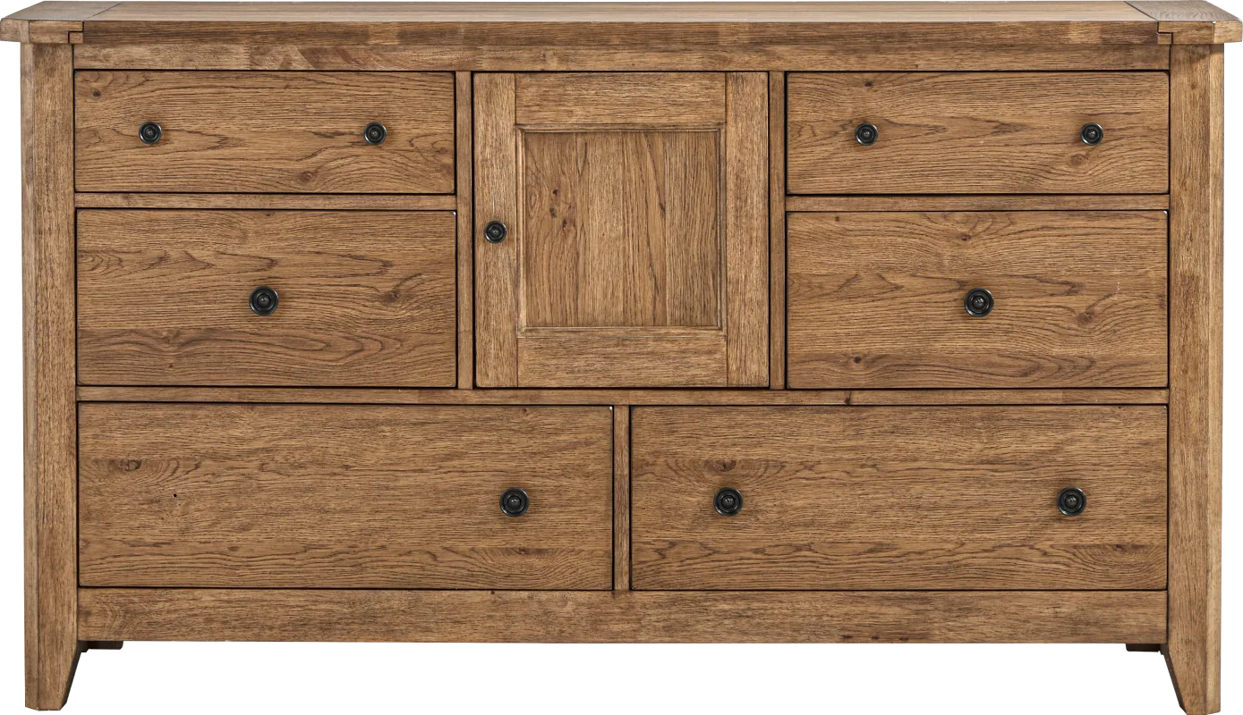 Hargrove Light Oak Dresser