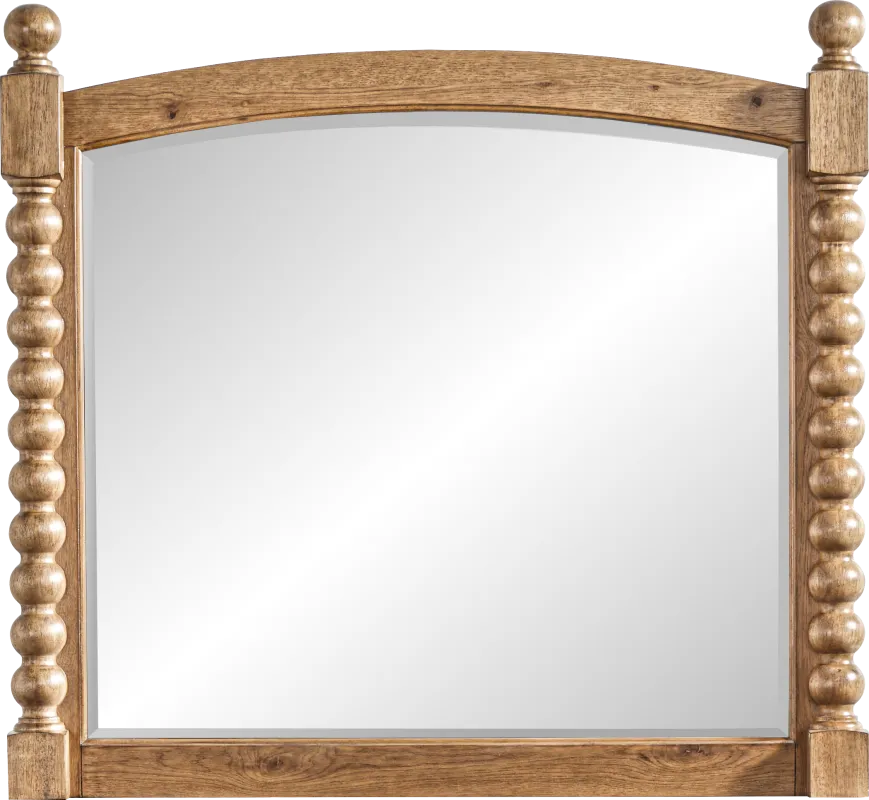 Hargrove Light Oak Mirror