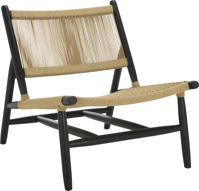 Thihi Black Accent Chair