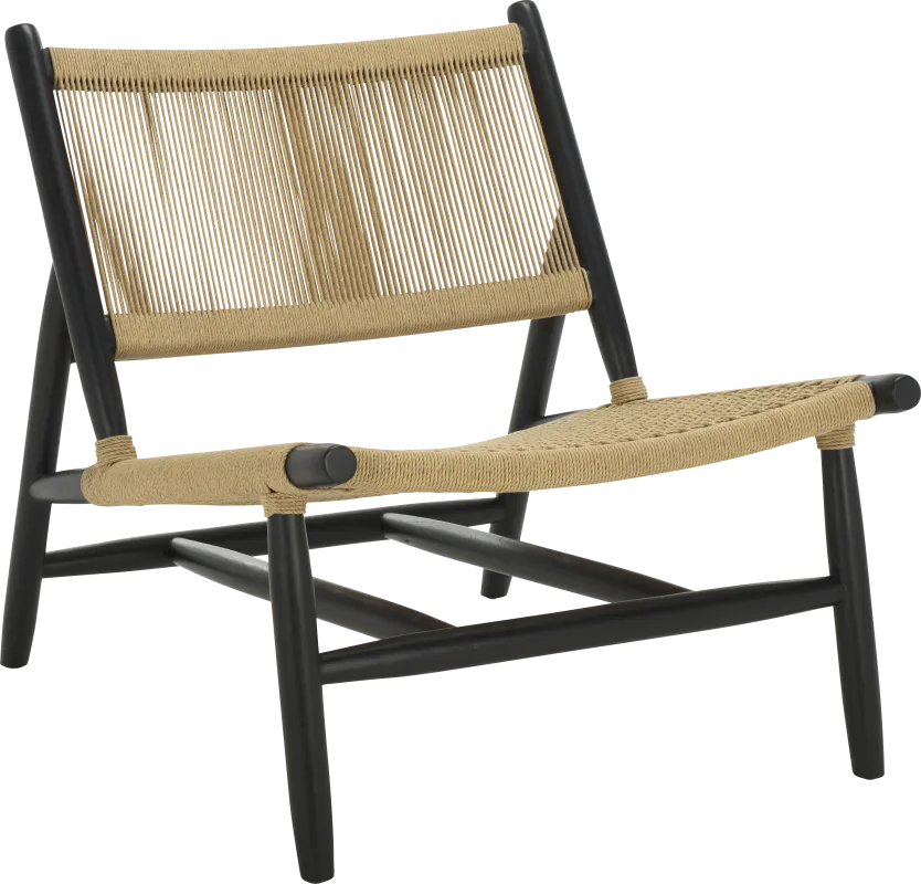 Thihi Black Accent Chair