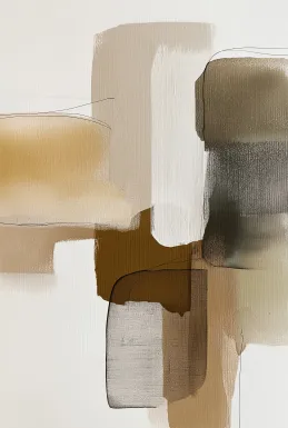 Coliat I Beige Artwork