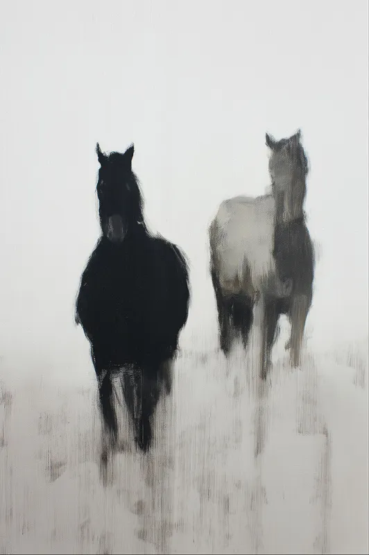 Freda II White Artwork