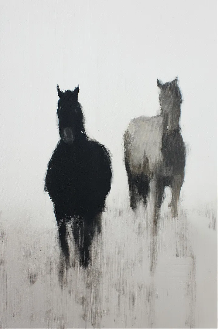 Freda II White Artwork - Image 1