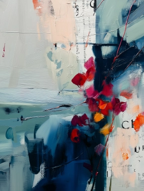 Casch I Blue Artwork