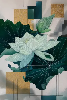 Ayme II Green Artwork