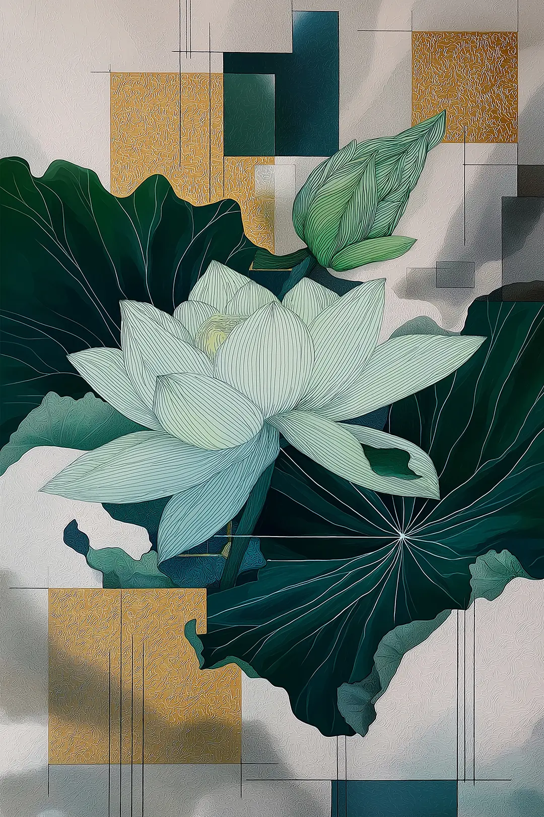 Ayme II Green Artwork